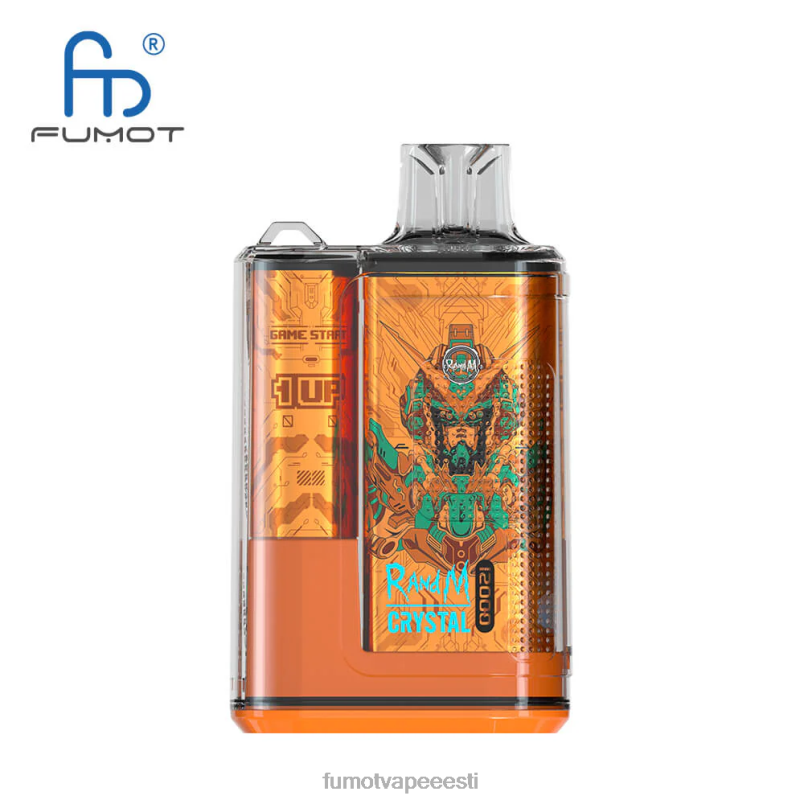 Fumot Crystal 1 tk - 12000 ühekordne vape box 20ml mango jääl 6Z62Z272 Fumot Vape Eesti