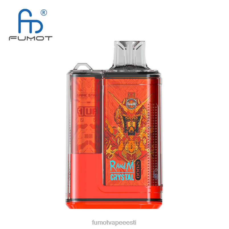 Fumot Crystal 1 tk - 12000 ühekordne vape box 20ml mango jääl 6Z62Z272 Fumot Vape Eesti