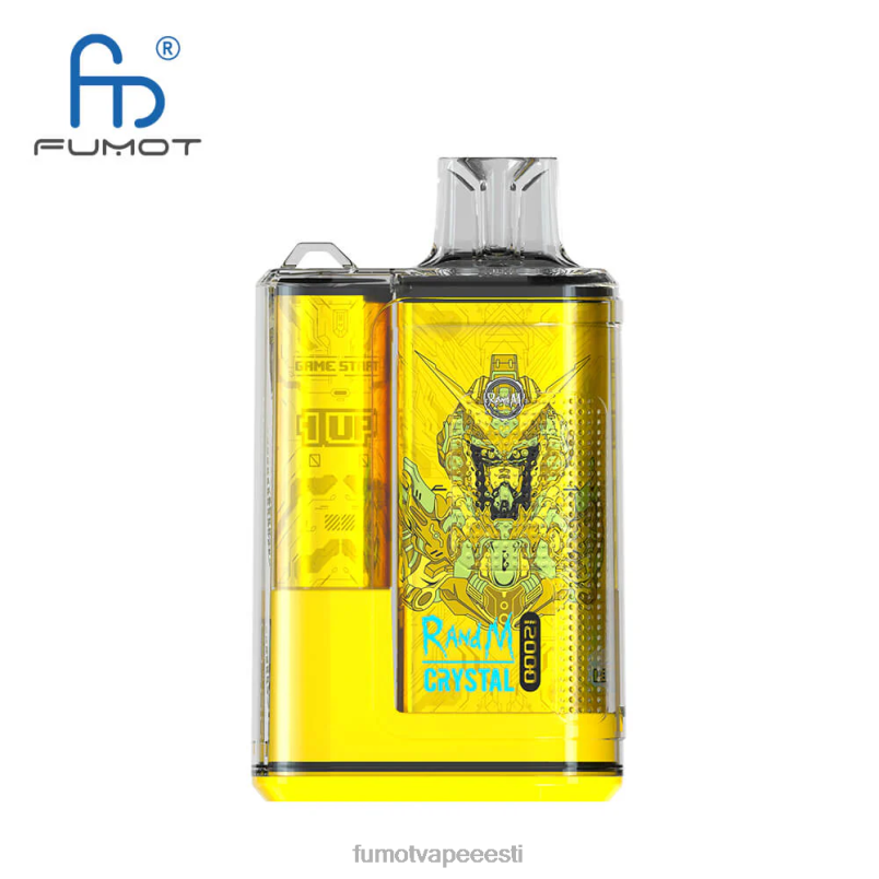 Fumot Crystal 1 tk - 12000 ühekordne vape box 20ml mango jääl 6Z62Z272 Fumot Vape Eesti