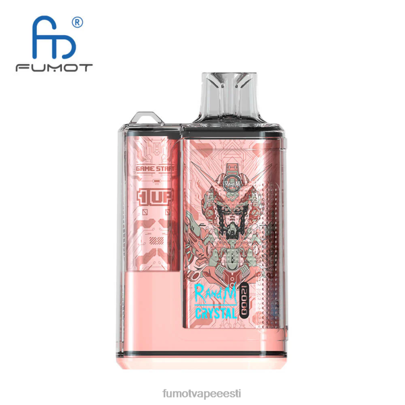 Fumot Crystal 1 tk - 12000 ühekordne vape box 20ml mango jääl 6Z62Z272 Fumot Vape Eesti