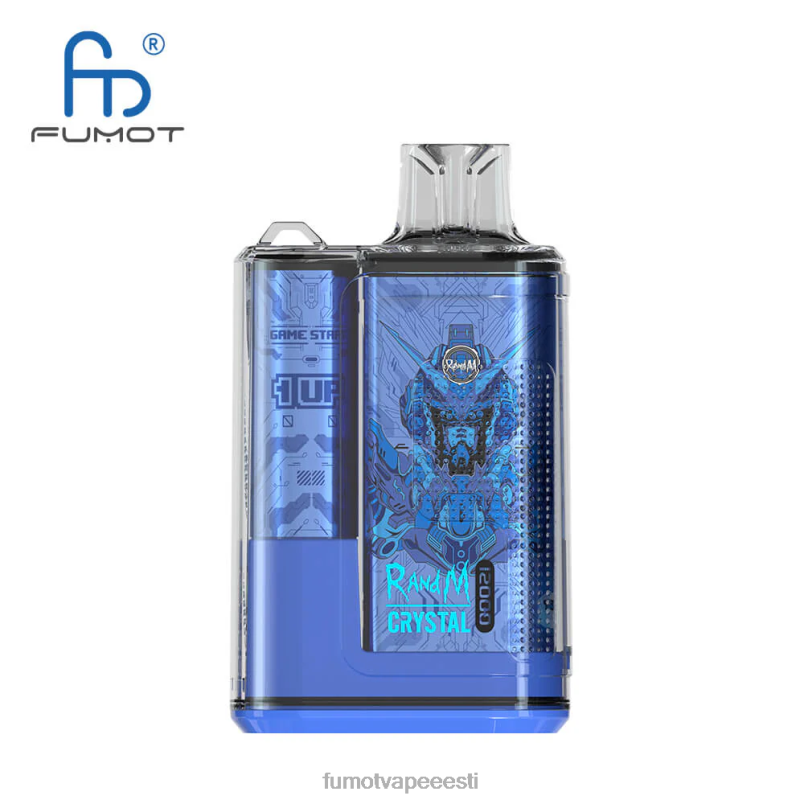 Fumot Crystal 1 tk - 12000 ühekordne vape box 20ml mango jääl 6Z62Z272 Fumot Vape Eesti