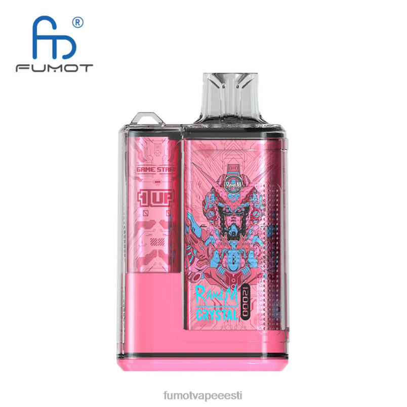 Fumot Crystal 1 tk - 12000 ühekordne vape box 20ml mango jääl 6Z62Z272 Fumot Vape Eesti