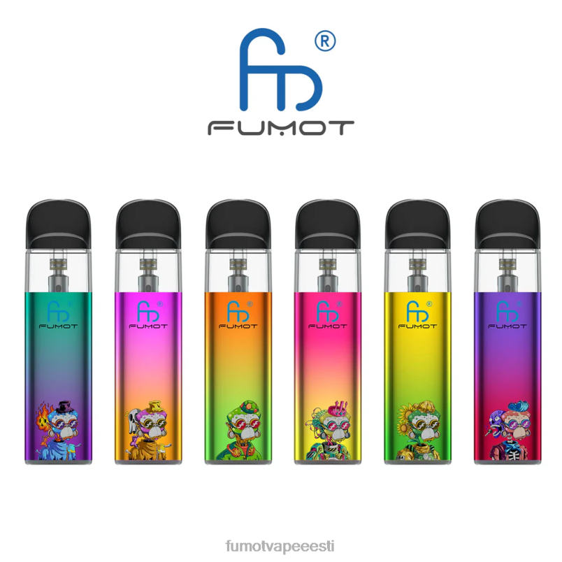 Fumot Dazzle Lite tpd-ühilduv tühi vape komplekt (1 tk) roheline-lilla 6Z62Z551 Fumot Eesti