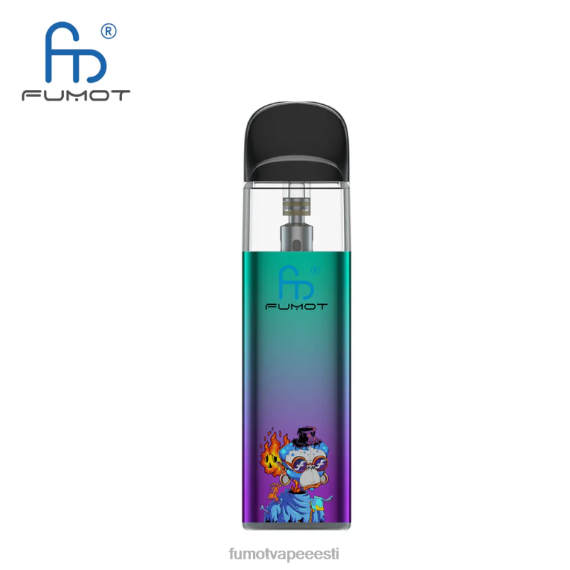 Fumot Dazzle Lite tpd-ühilduv tühi vape komplekt (1 tk) roheline-lilla 6Z62Z551 Fumot Eesti