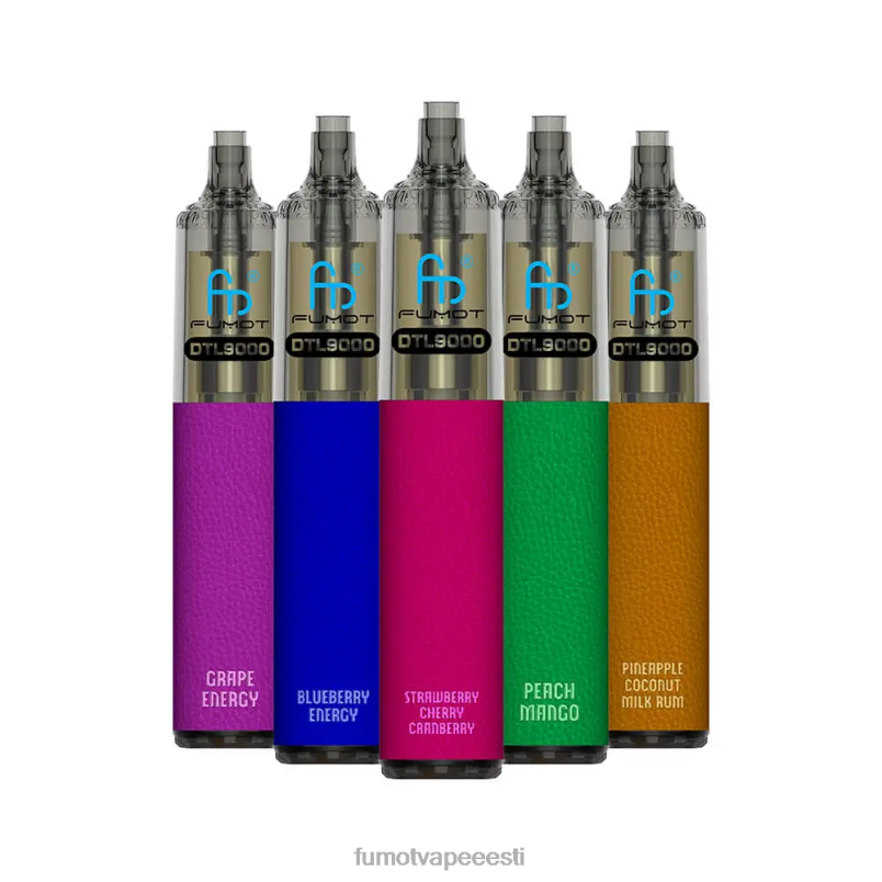 Fumot DTL ühekordne vape pen 9000-18ml (1 tk) Kummikaru 6Z62Z373 Fumot Store