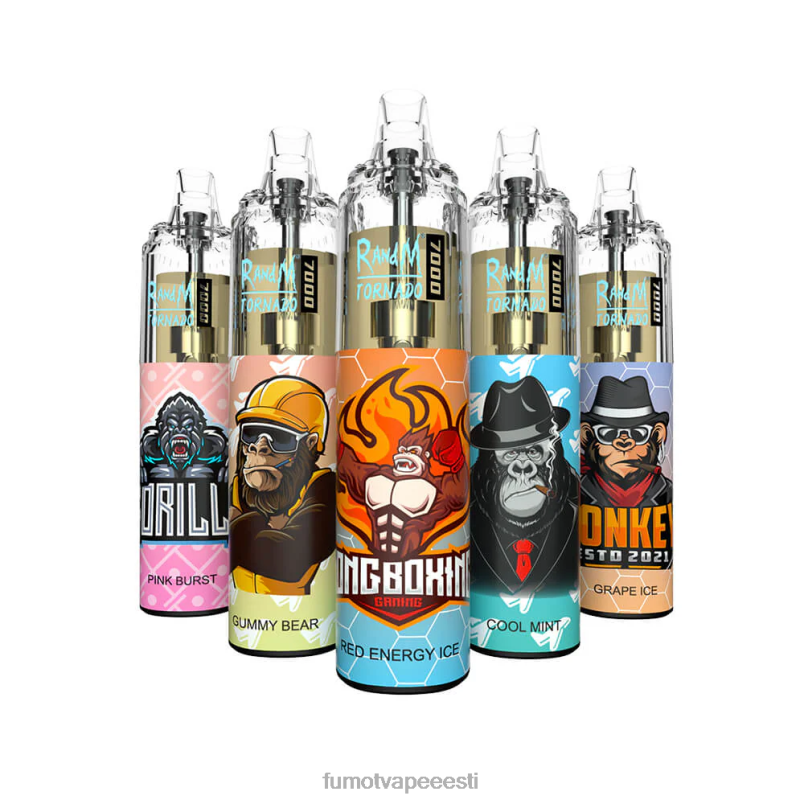 Fumot Tornado 0% 7000 14 ml ühekordne vape pen (1 tk) Vaikse ookeani jahuti 6Z62Z525 Fumot Vape Flavors