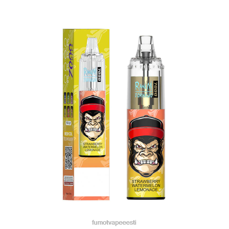 Fumot Tornado 14 ml (1 tk) 7000 ühekordne vape pen ananassi jää 6Z62Z90 Fumot Vape Nicotine