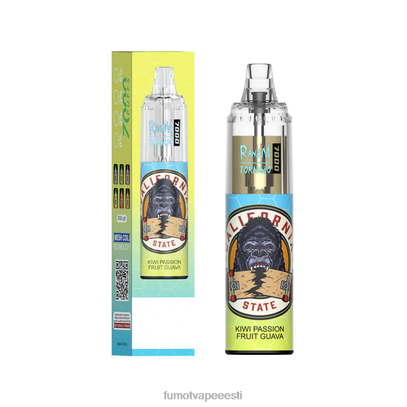 Fumot Tornado 14 ml (1 tk) 7000 ühekordne vape pen hapu õun 6Z62Z97 Fumot Vape Price