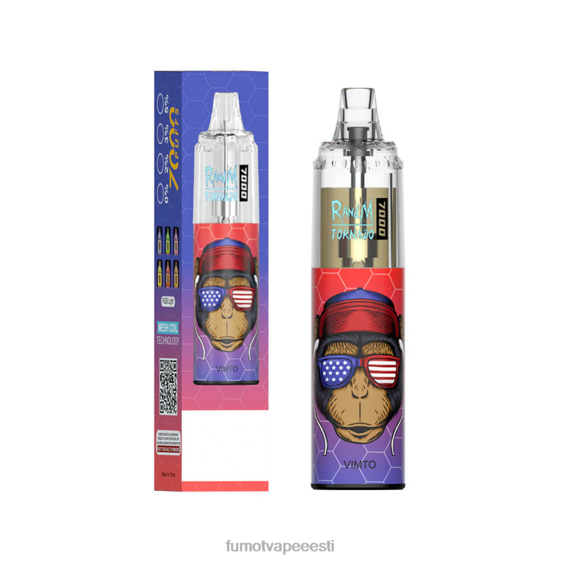 Fumot Tornado 14 ml (1 tk) 7000 ühekordne vape pen hapu õun 6Z62Z97 Fumot Vape Price