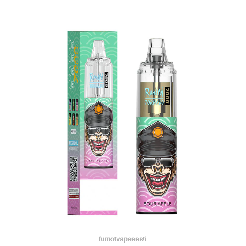 Fumot Tornado 14 ml (1 tk) 7000 ühekordne vape pen pina colada rumm 6Z62Z89 Fumot Disposable Vape