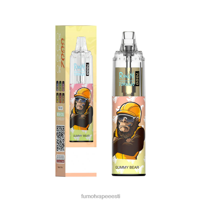 Fumot Tornado 14 ml (1 tk) 7000 ühekordne vape pen pina colada rumm 6Z62Z89 Fumot Disposable Vape