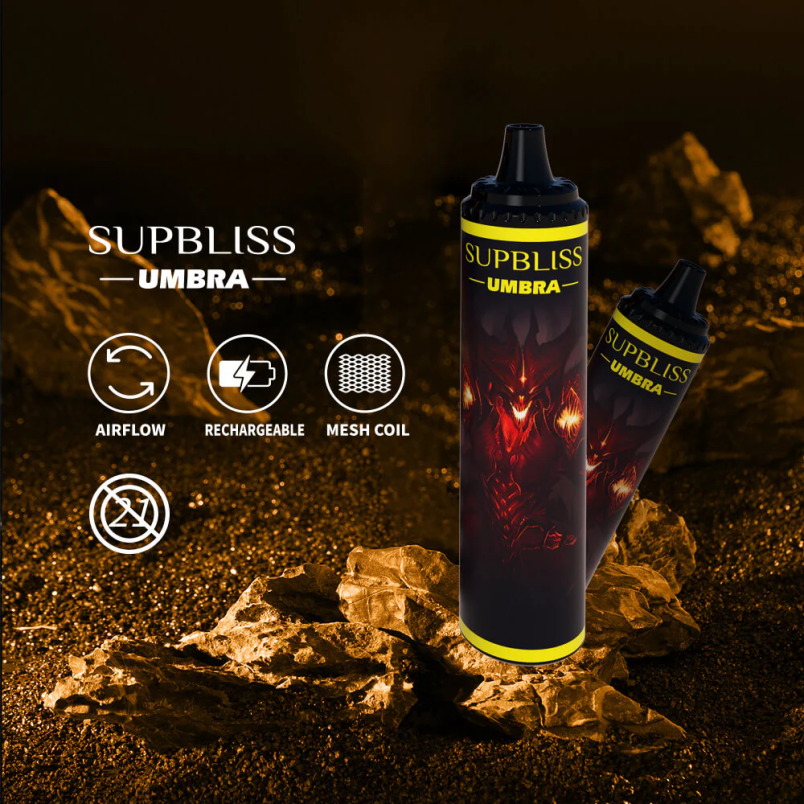 Fumot Supbliss Umbra 10000 (1 tk) ühekordne vape pen - 20ml dr. sinine 6Z62Z477 Fumot Vape Price