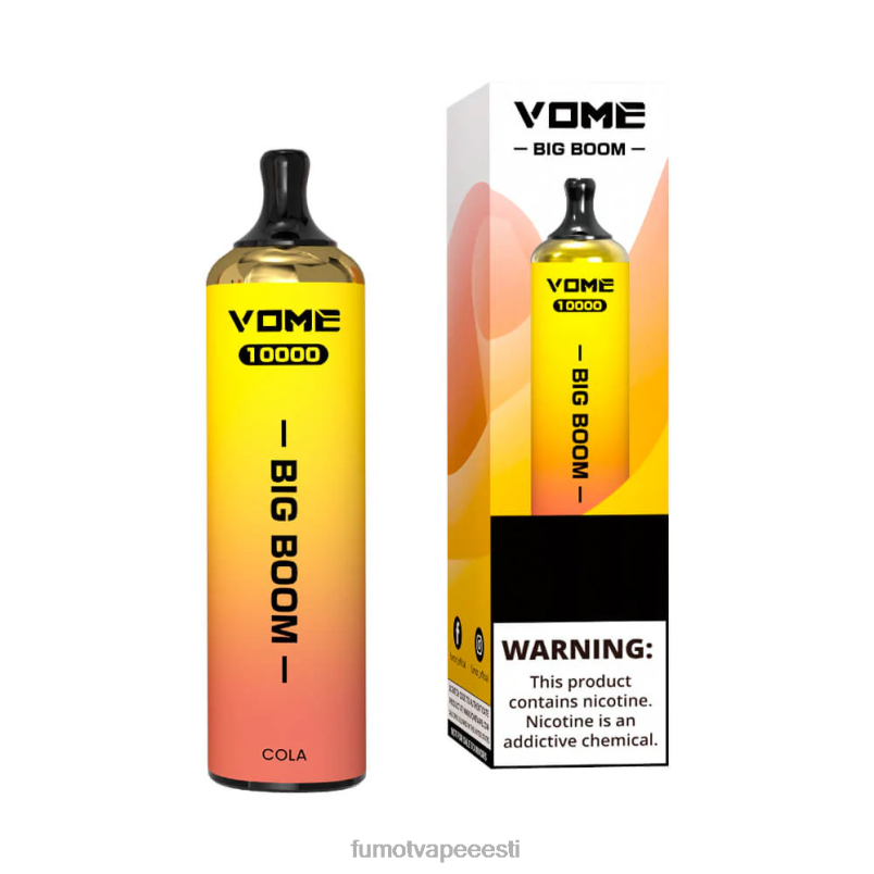 Fumot Vome Big Boom ühekordne vape pen 10000-20ml (1 tk) lopsakas jää 6Z62Z449 Fumot Disposable Vape