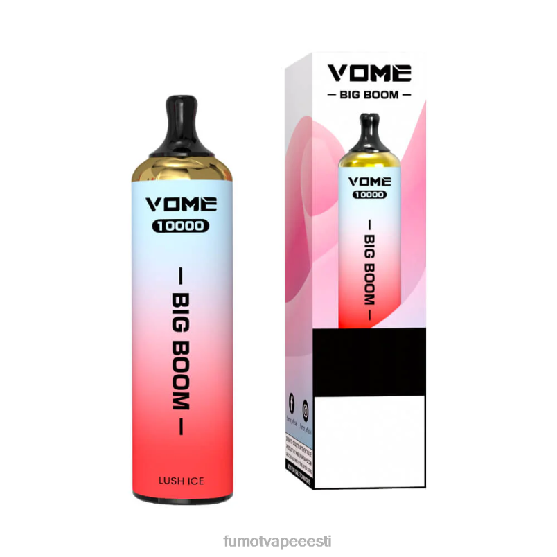 Fumot Vome Big Boom ühekordne vape pen 10000-20ml (1 tk) lopsakas jää 6Z62Z449 Fumot Disposable Vape