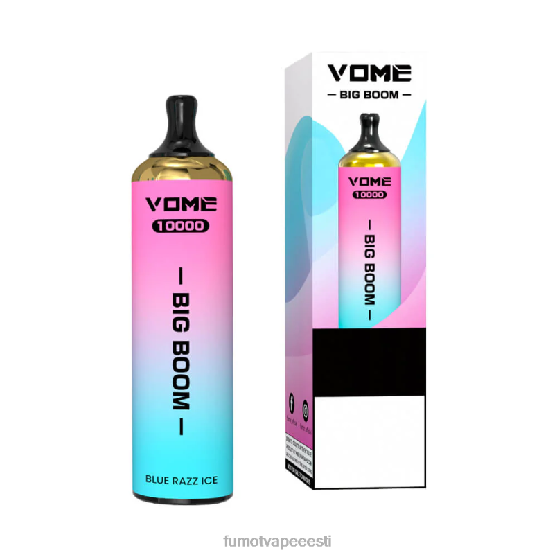 Fumot Vome Big Boom ühekordne vape pen 10000-20ml (1 tk) lopsakas jää 6Z62Z449 Fumot Disposable Vape